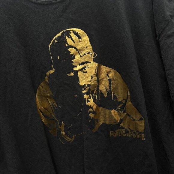 Vintage Tupac Shakur Poetic Justice T-Shirt Men’s XXL | Black Hip Hop Rap Graphi - Picture 2 of 3
